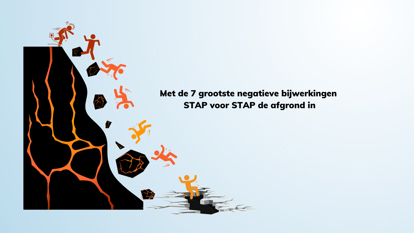 Met STAP de afgrond in